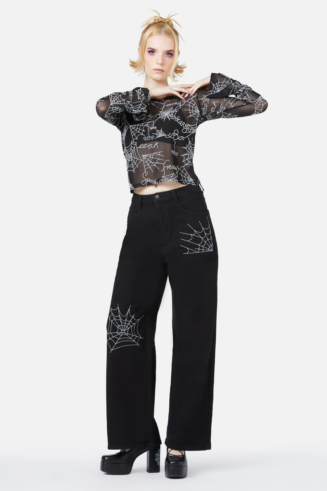 Elm Embroidery Jeans
