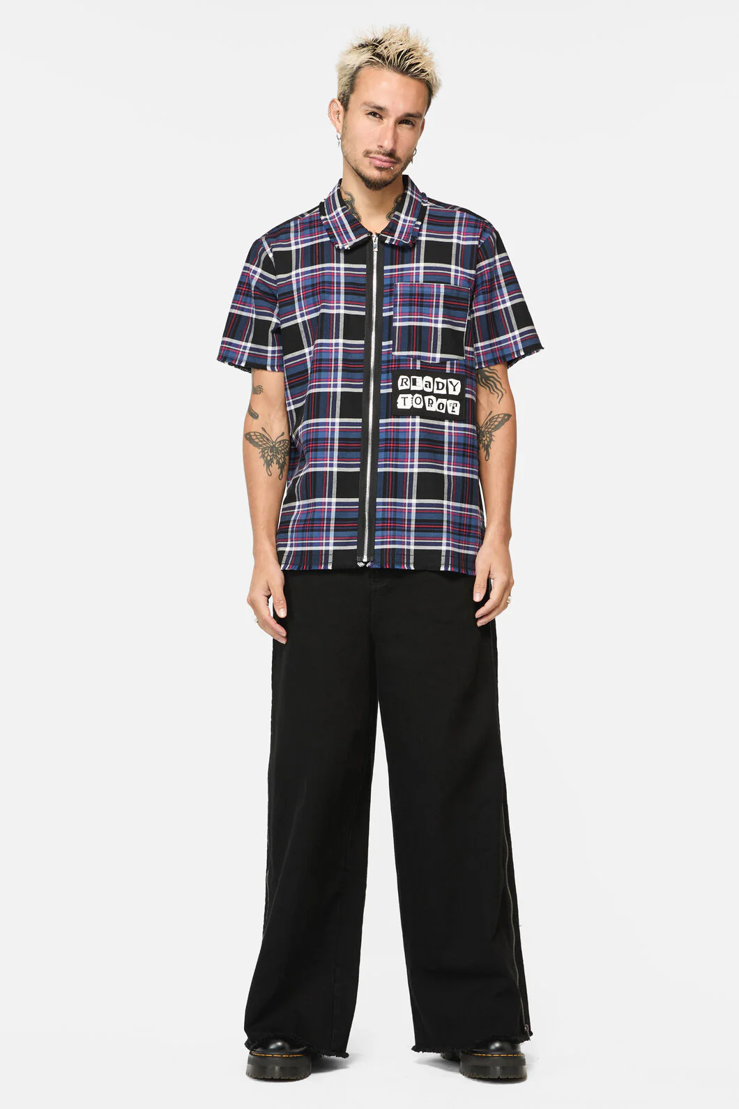 Edgy Tartan SS Shirt