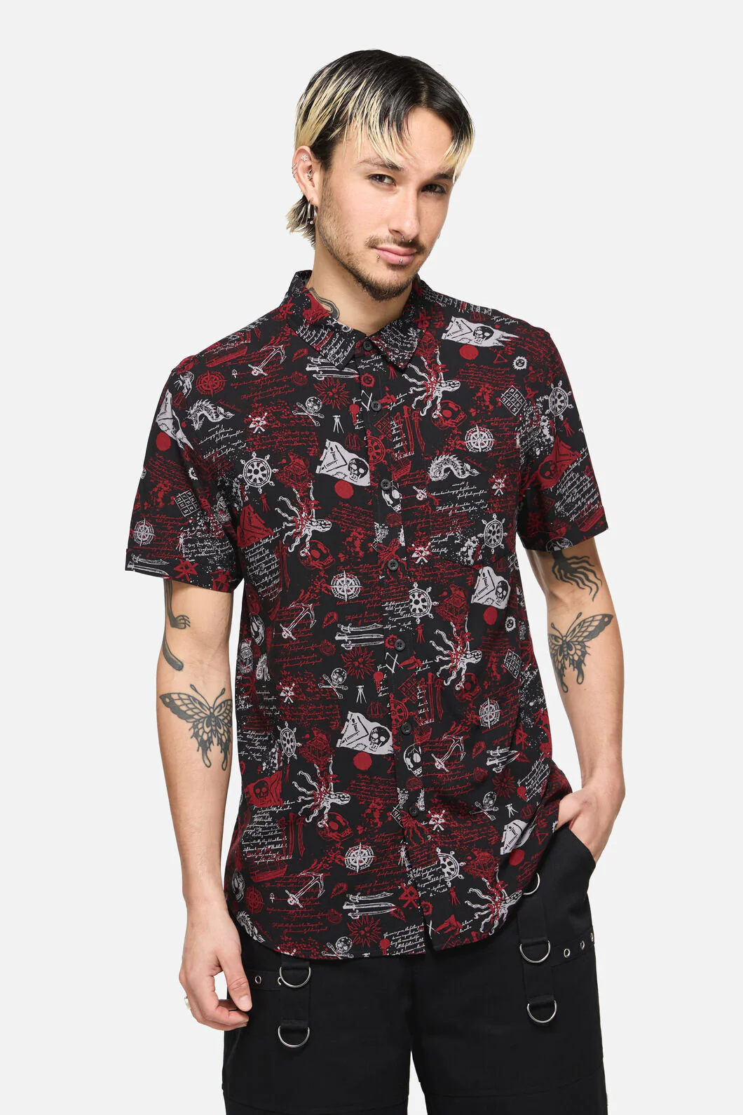 Pirate Punk Short Sleeve Shirt