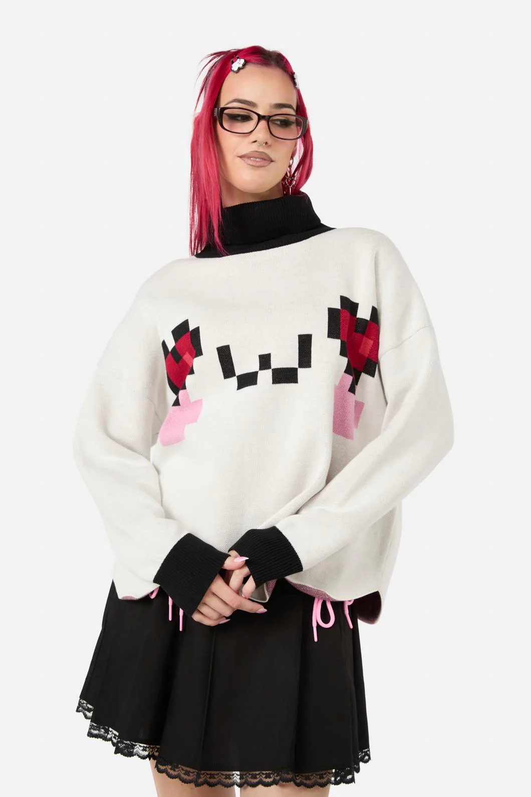 Ghostie Face Knit