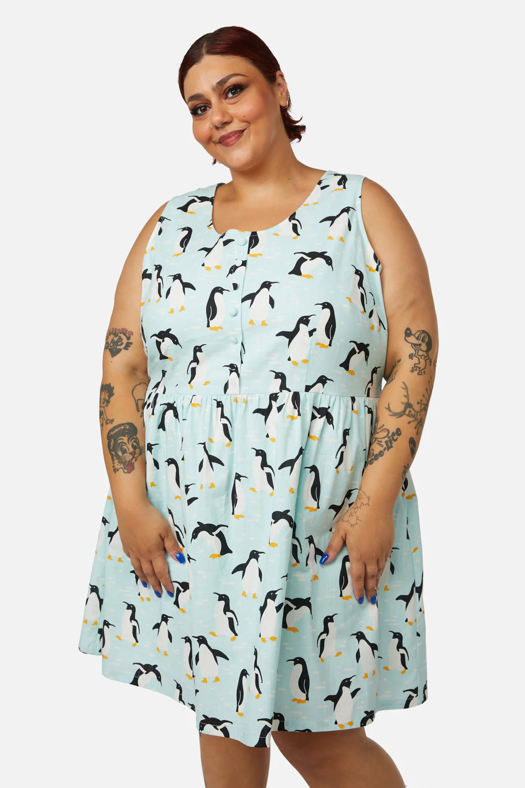 Curve Penguin Dress