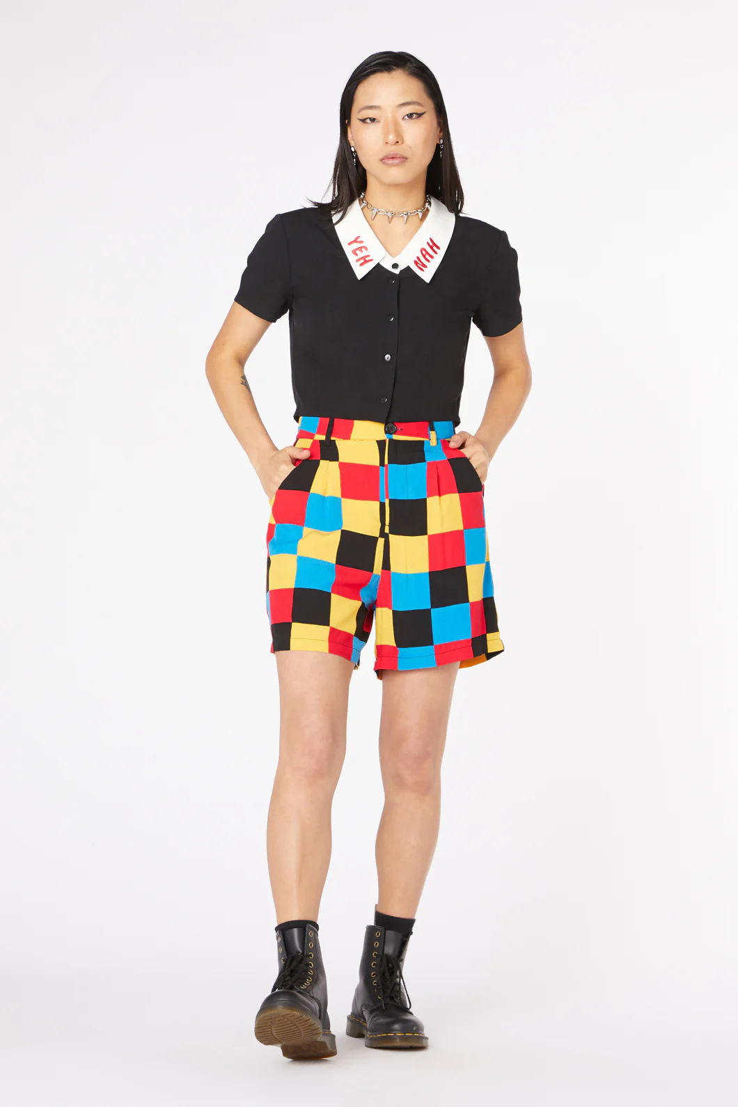 Patch Colour Block Short