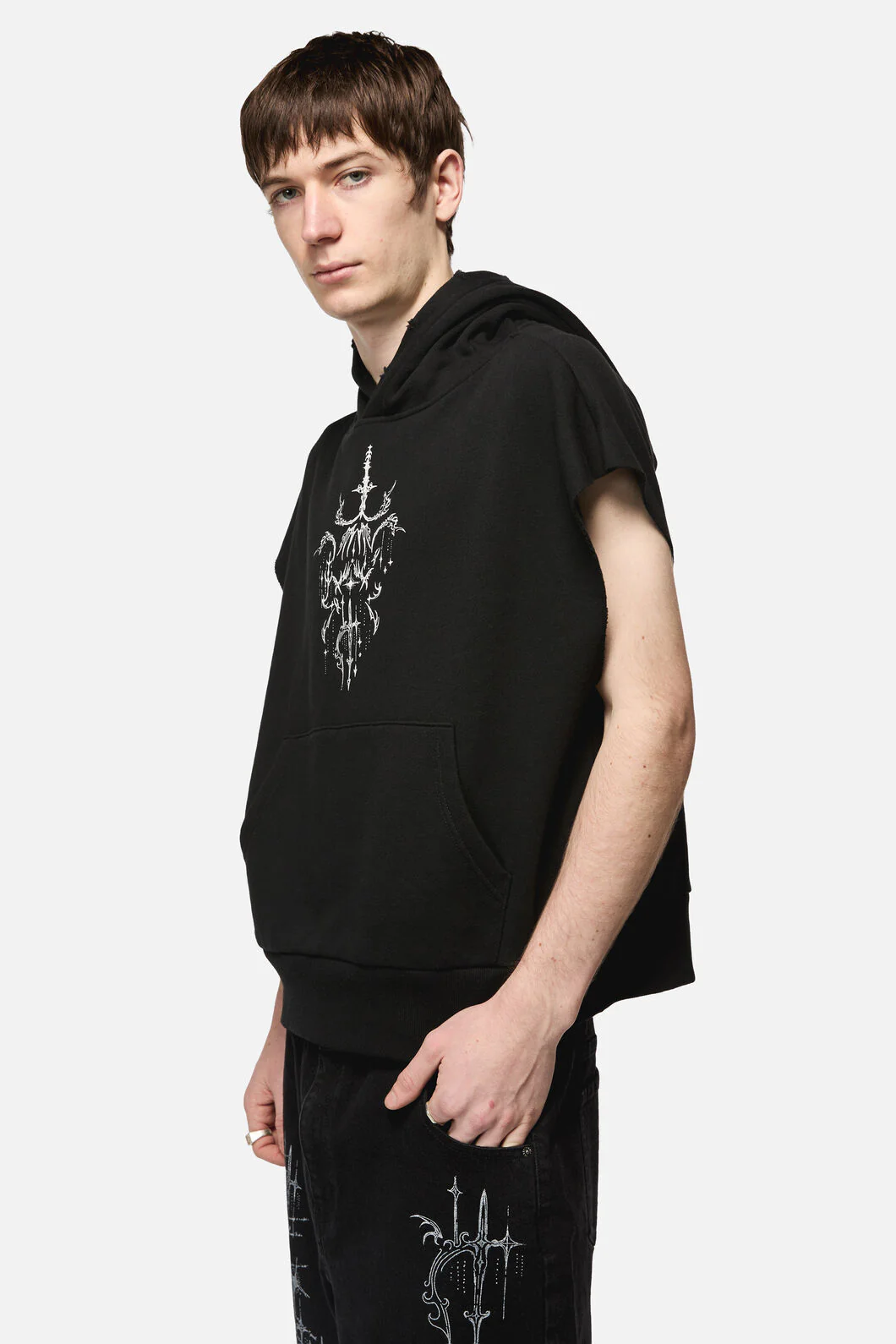 Tech Sleeveless Hoodie