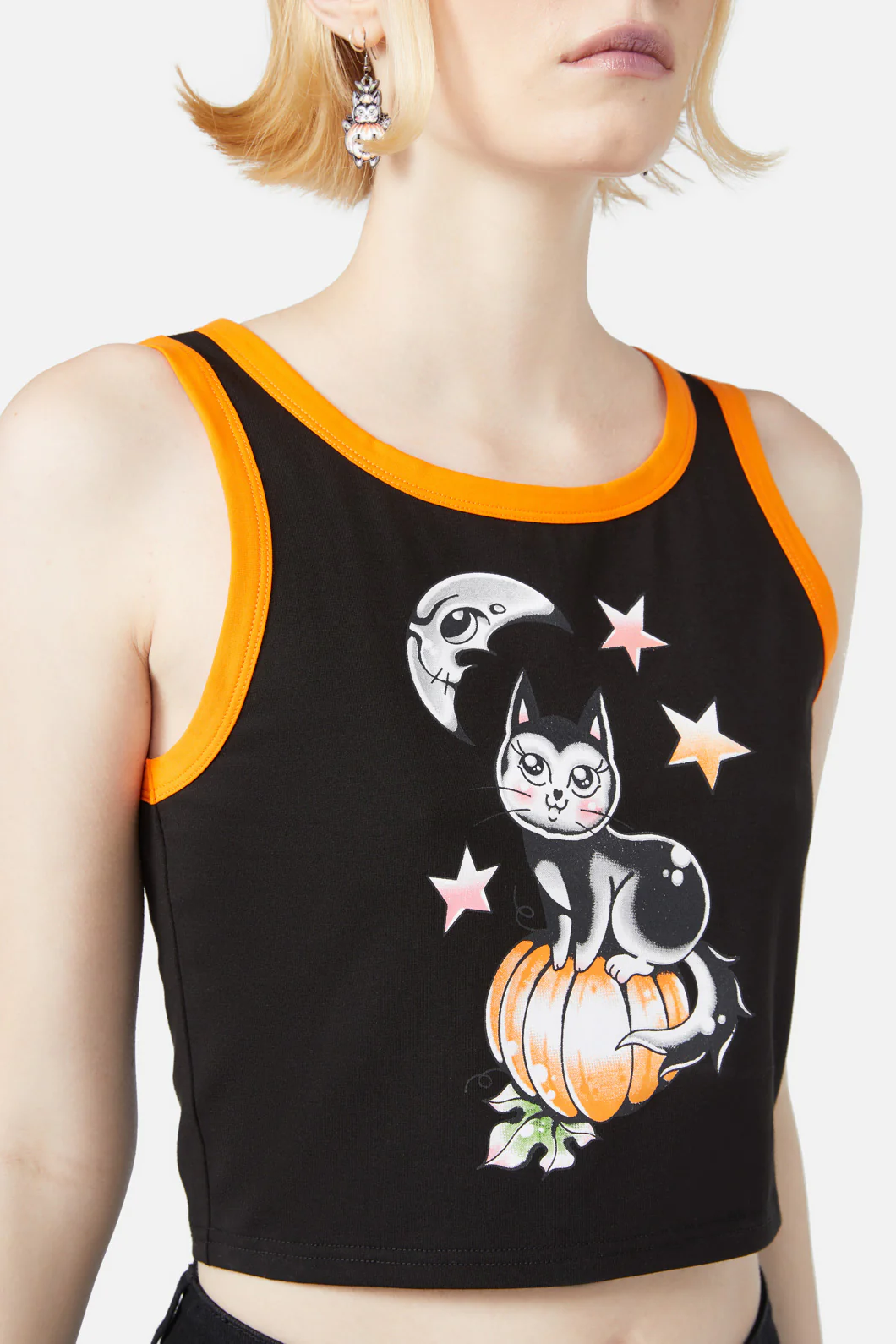 Pumpkin Kitty Tank
