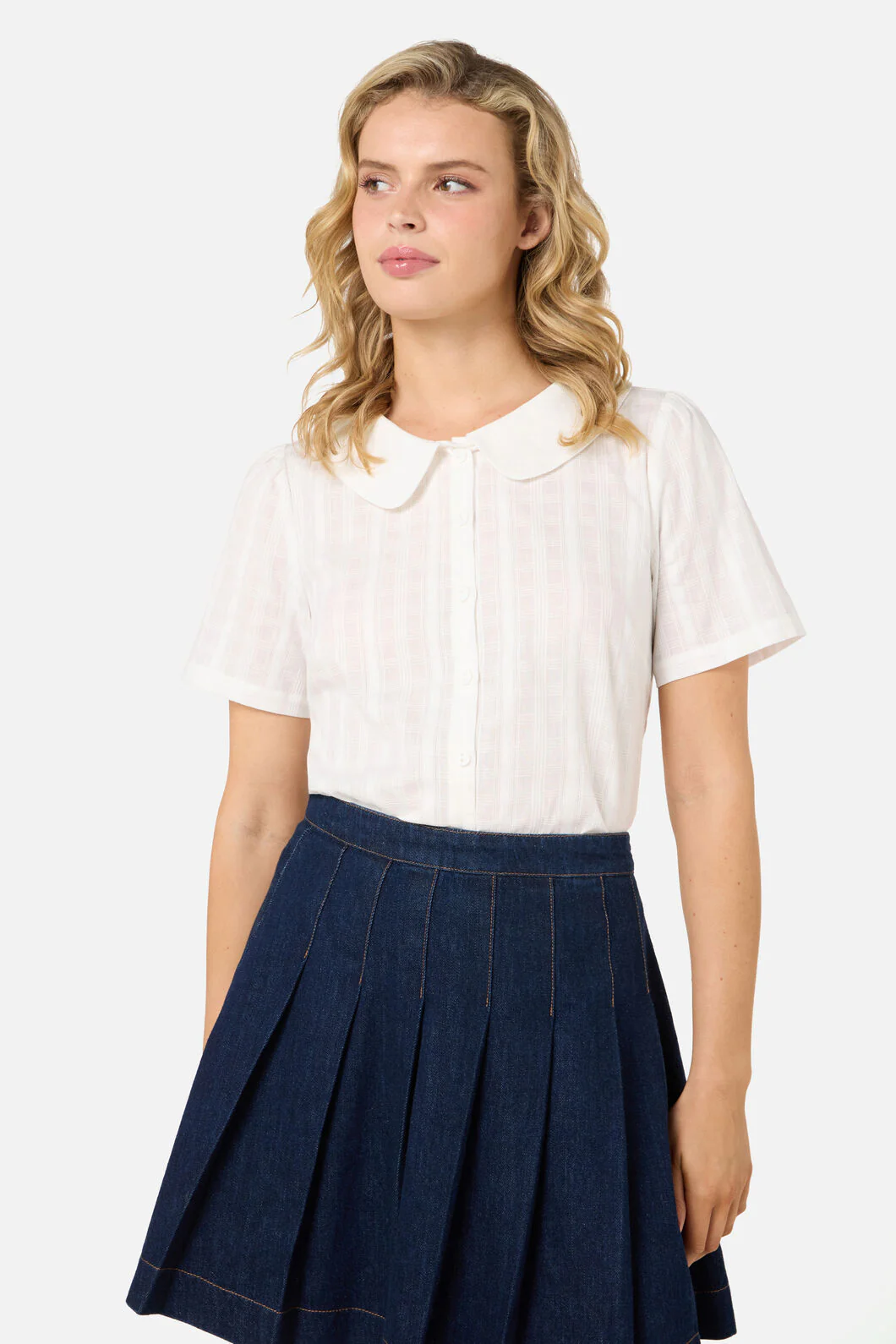 Cindy Sweet Collar Blouse