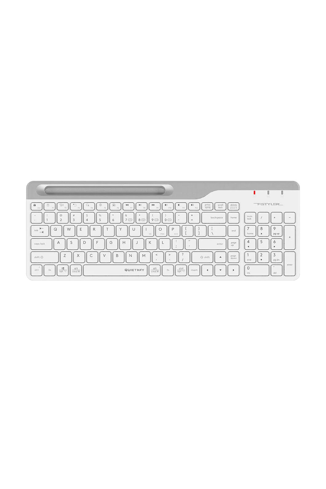 FBK25 Nano Receiver TKL Keyboard (White)