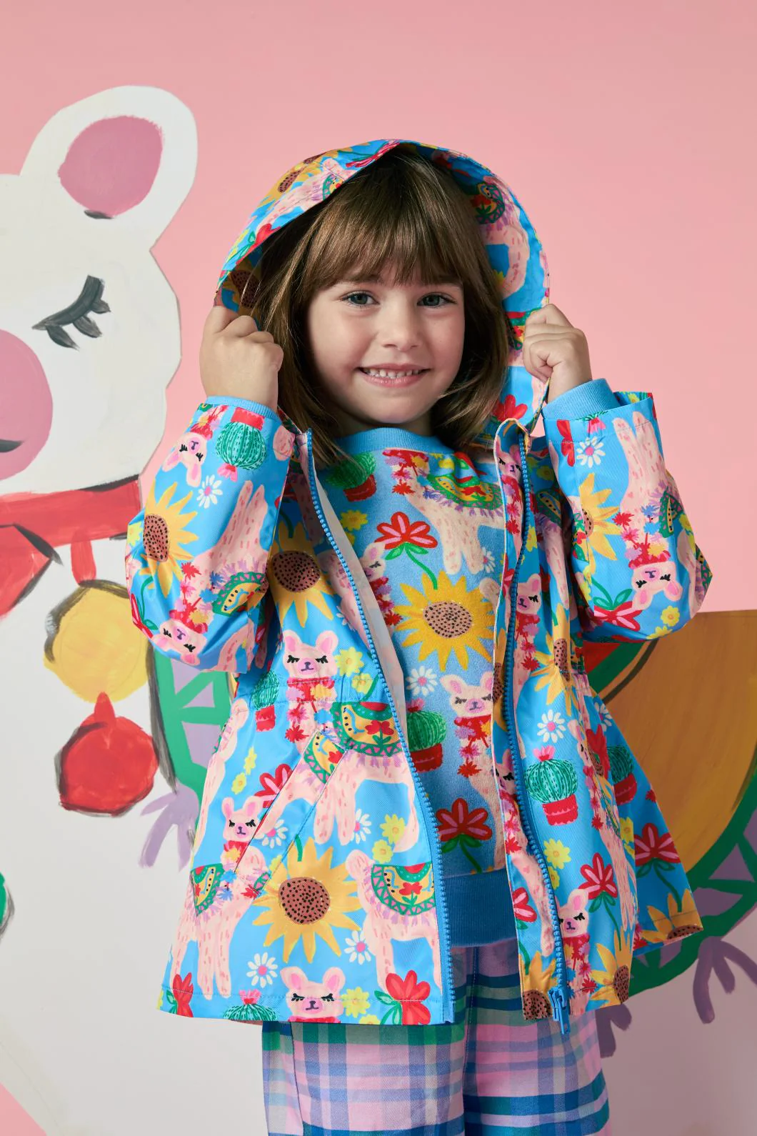 Llama Kids Raincoat