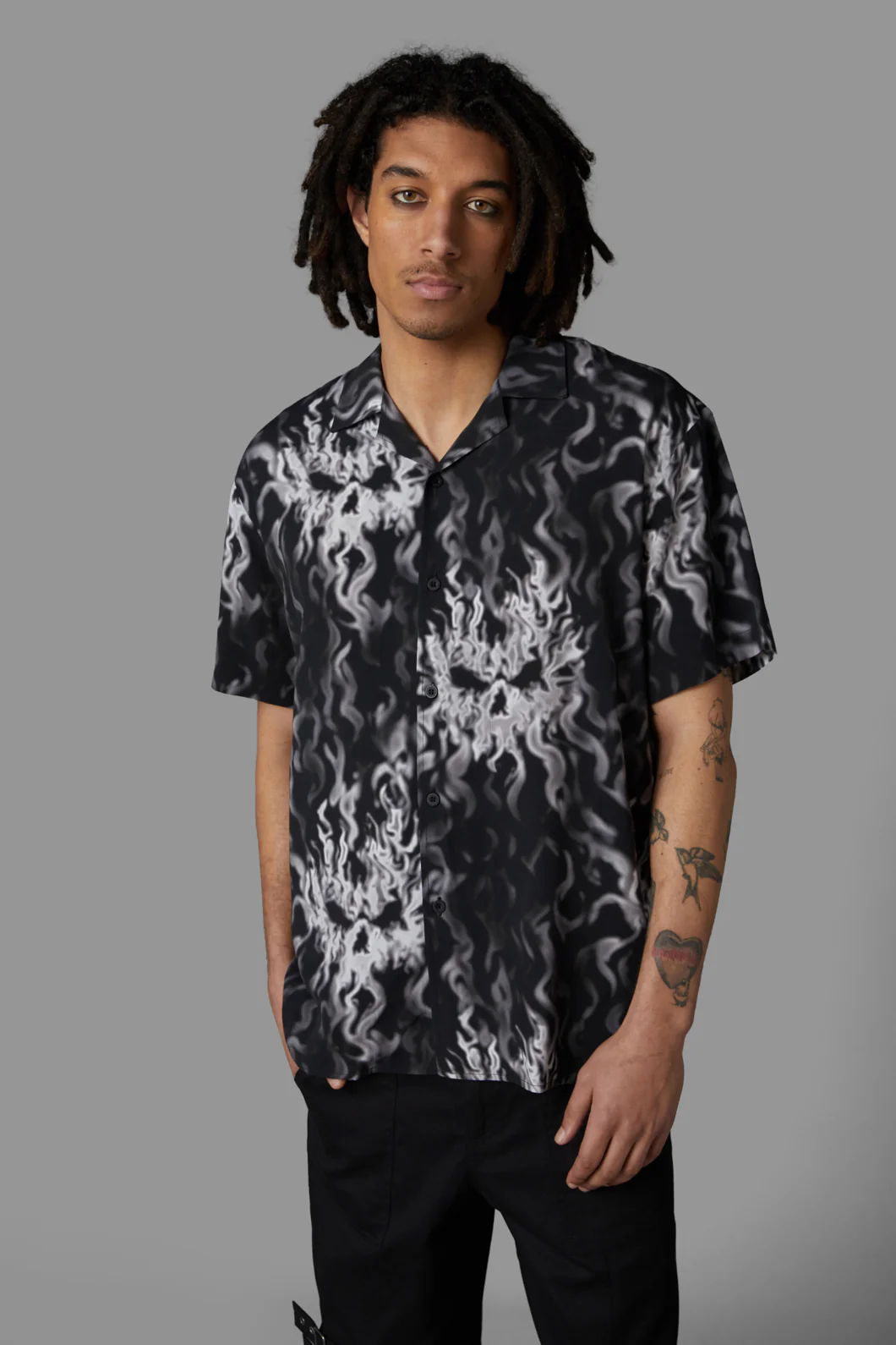 Up In Flames Short Sleeve Shirt