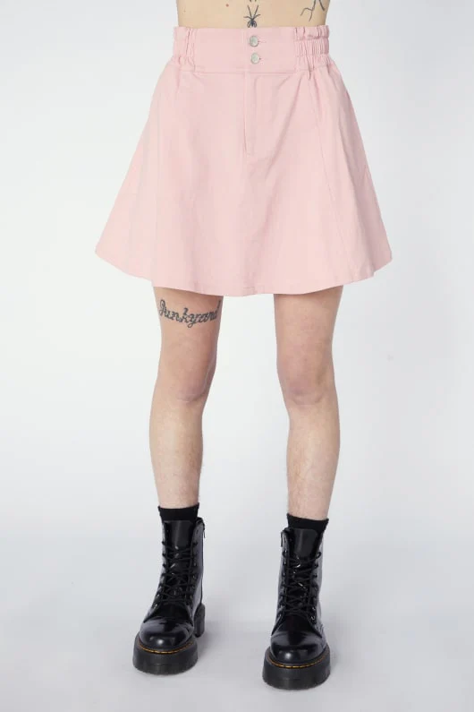 As If Drill Skater Skirt