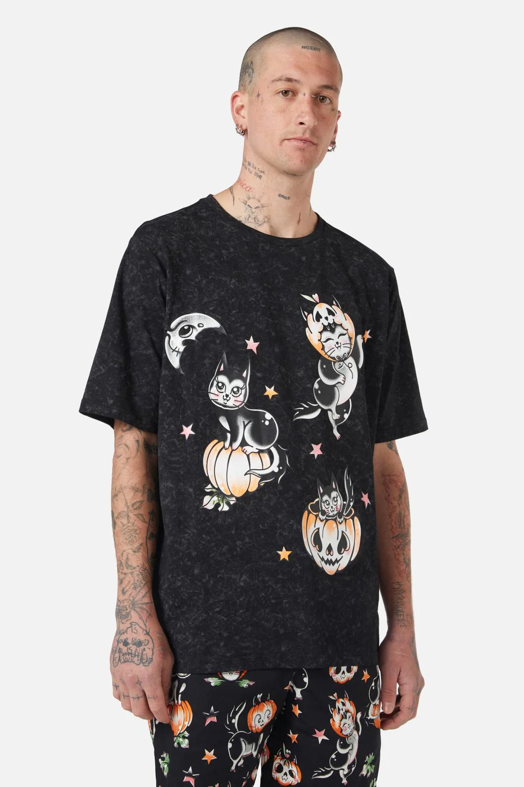 Pumpkin Kitty Tee
