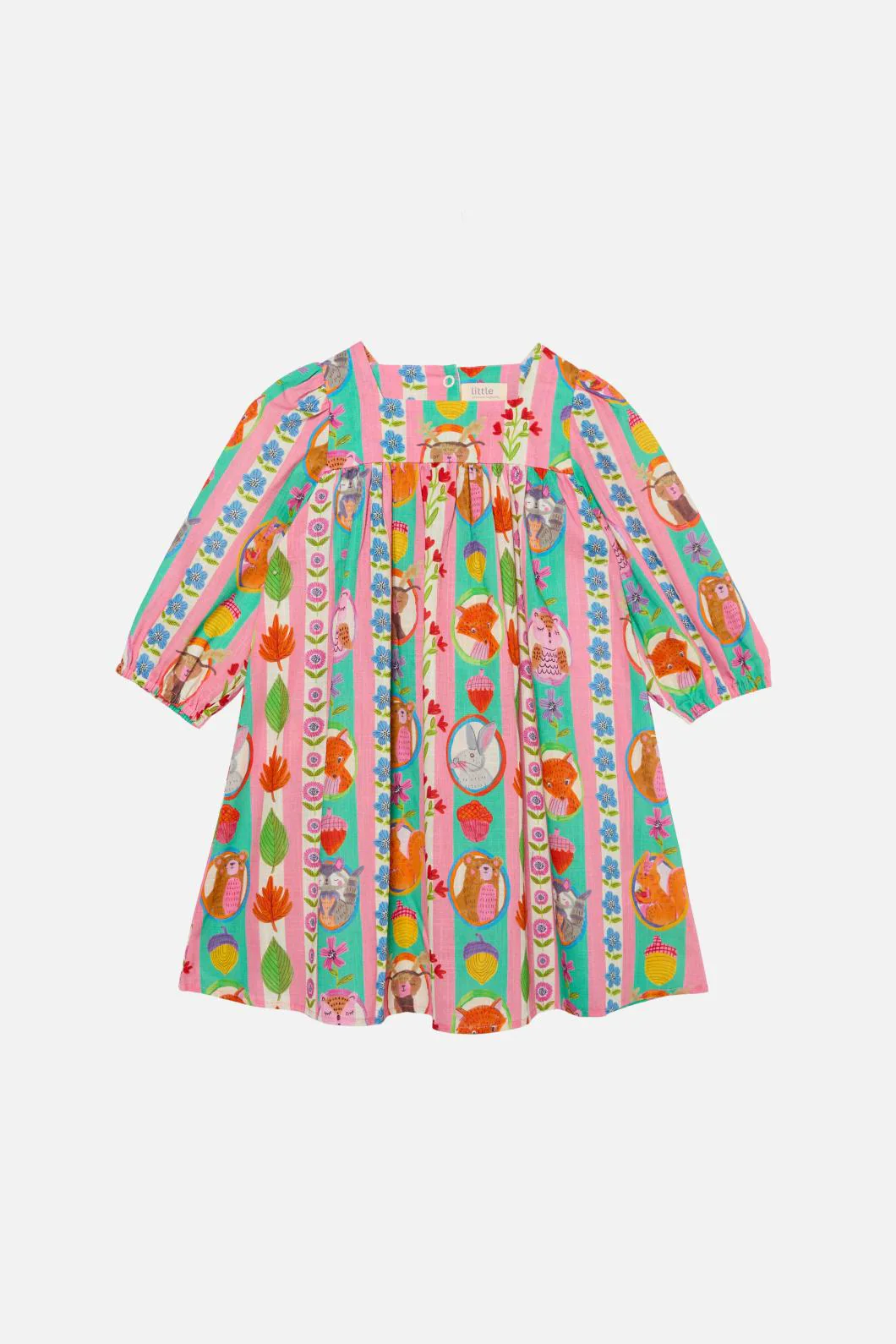 Woodland Stripe Kids Dress