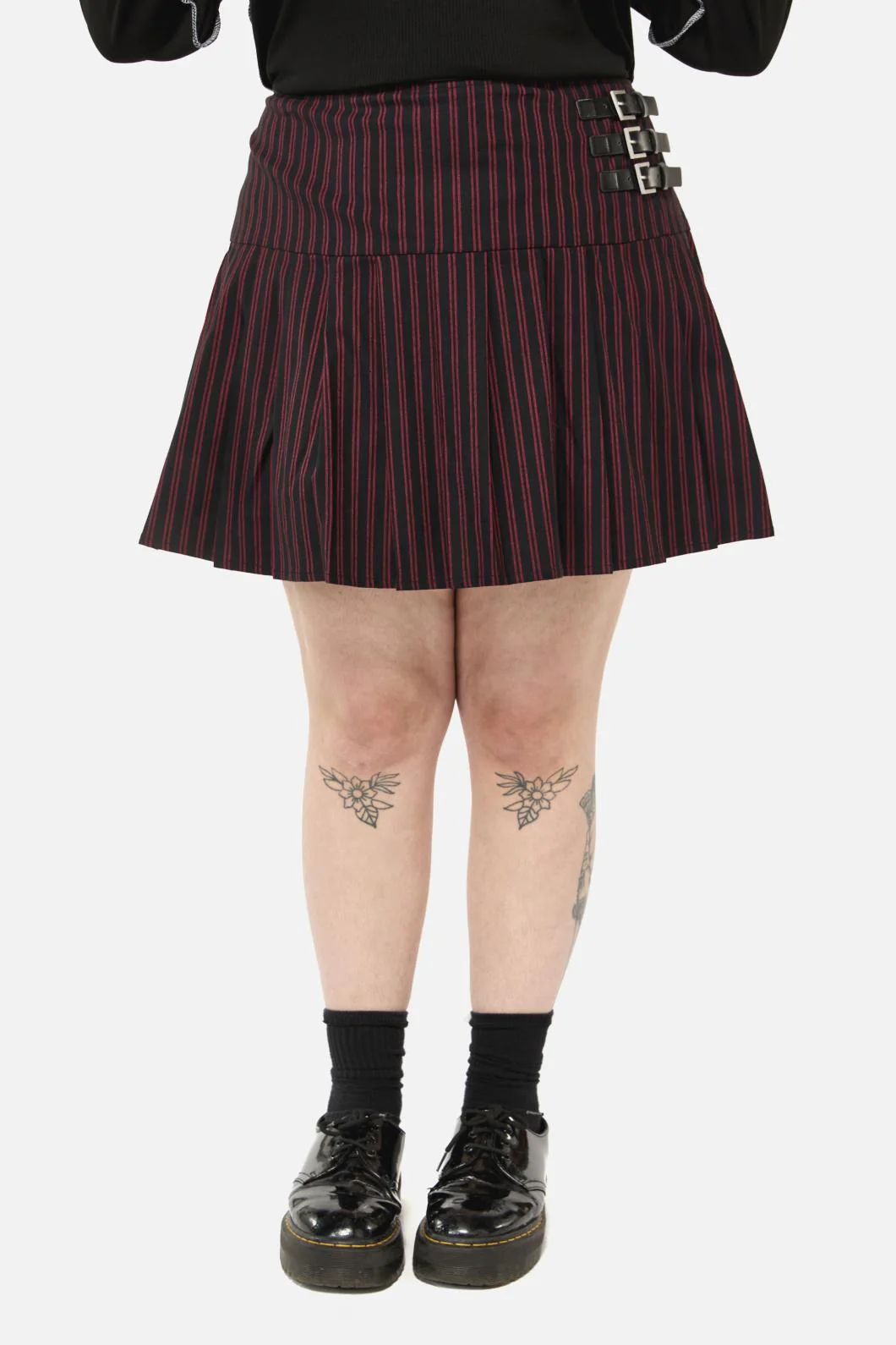 Curve Undead Pinstripe Skort