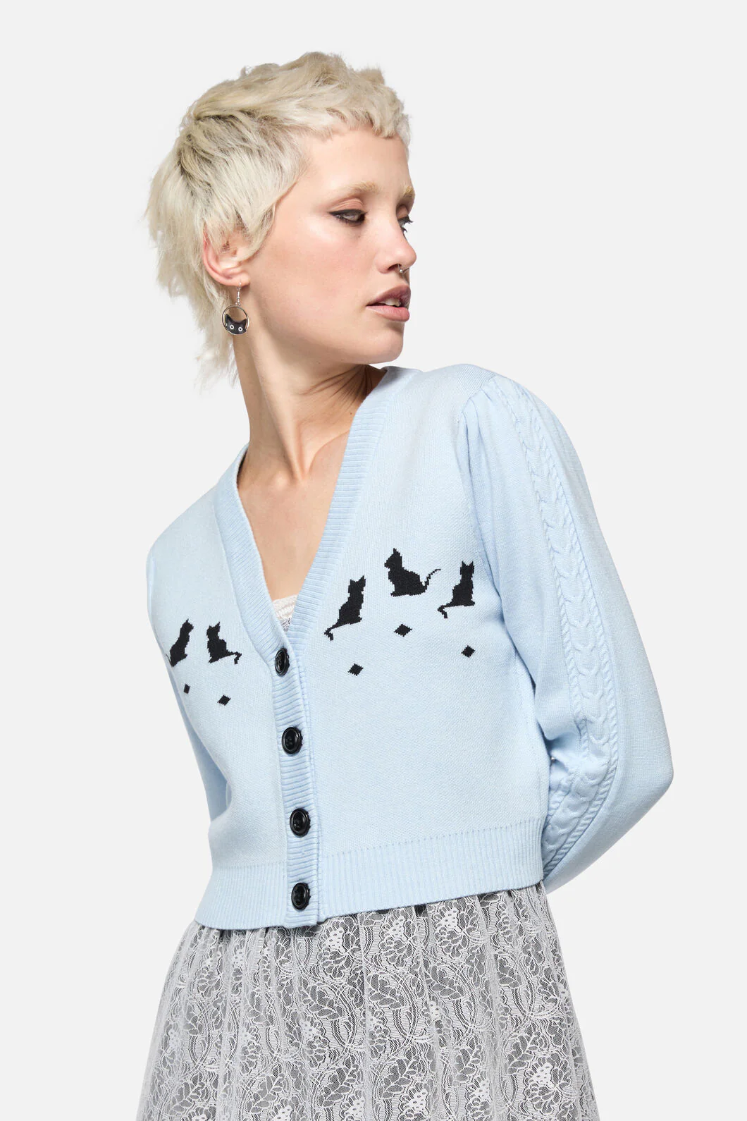 Catkins Cableknit Cardi