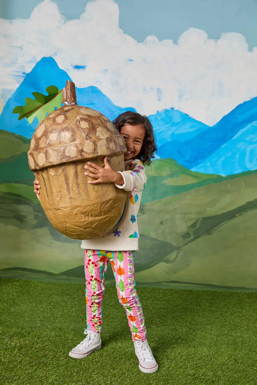 Woodland Stripe Kids Legging