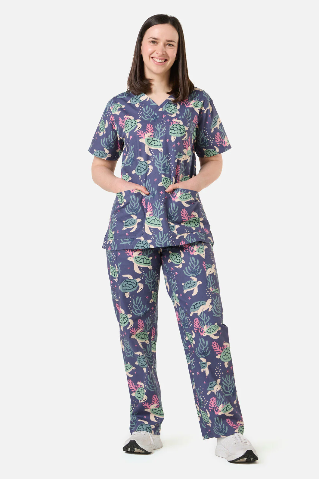 Sea Turtle Scrub Set