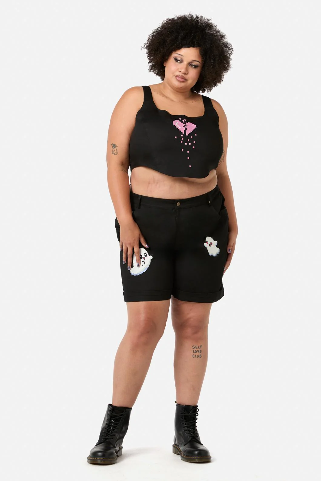 Curve Ghostie Corset Top