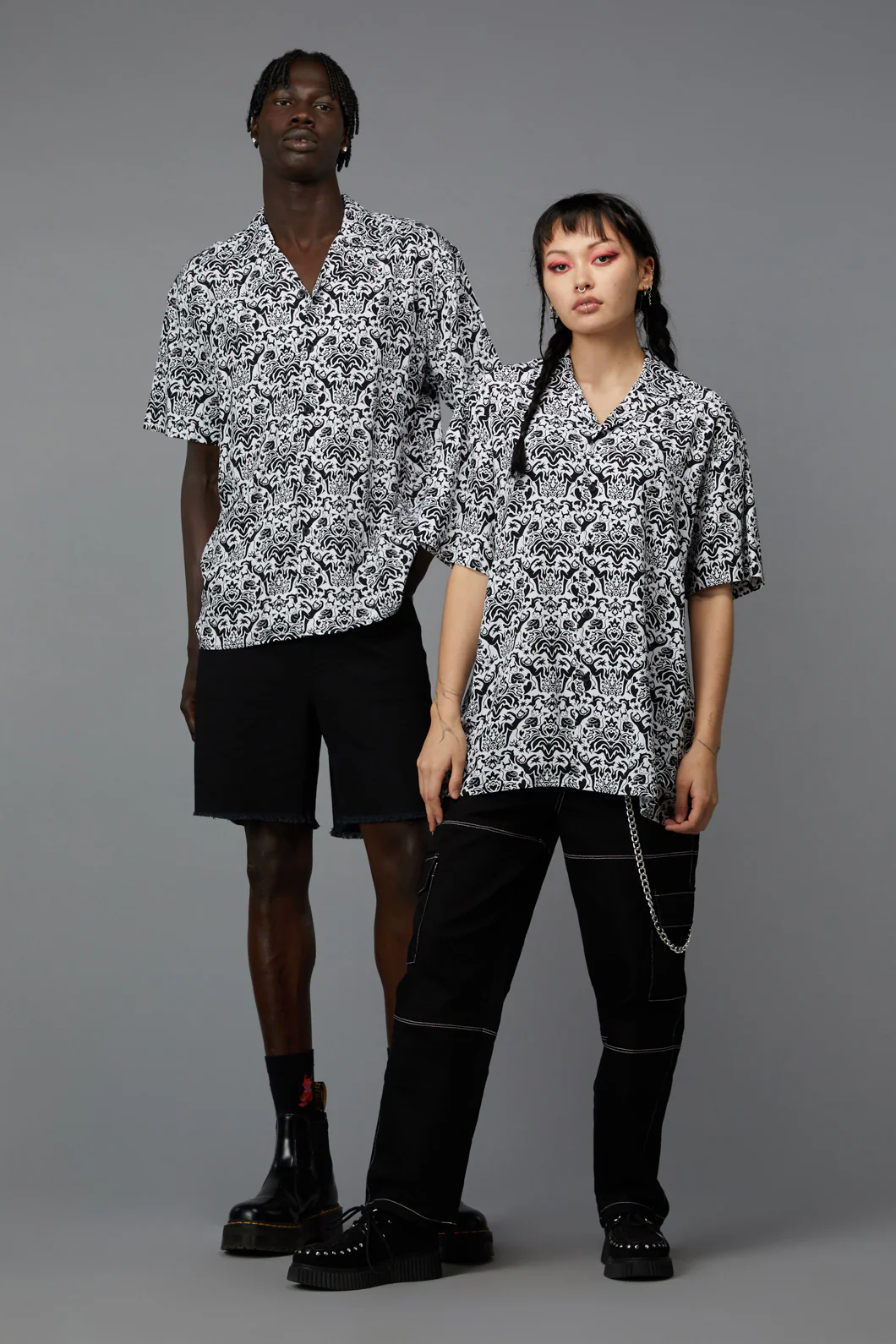 Devil Print SS Shirt