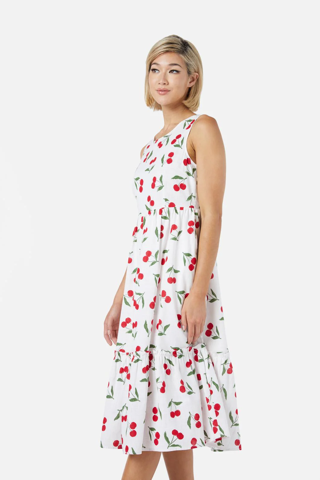 Cherry Girl Midi Dress