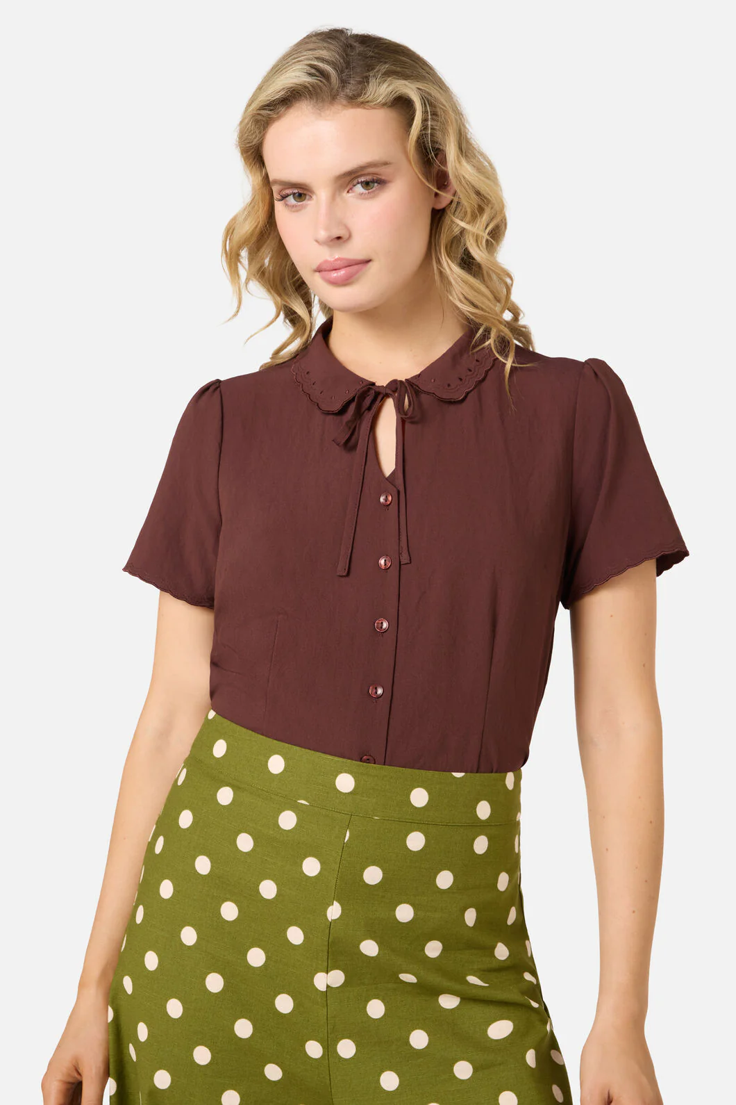 Josie Short Sleeve Blouse