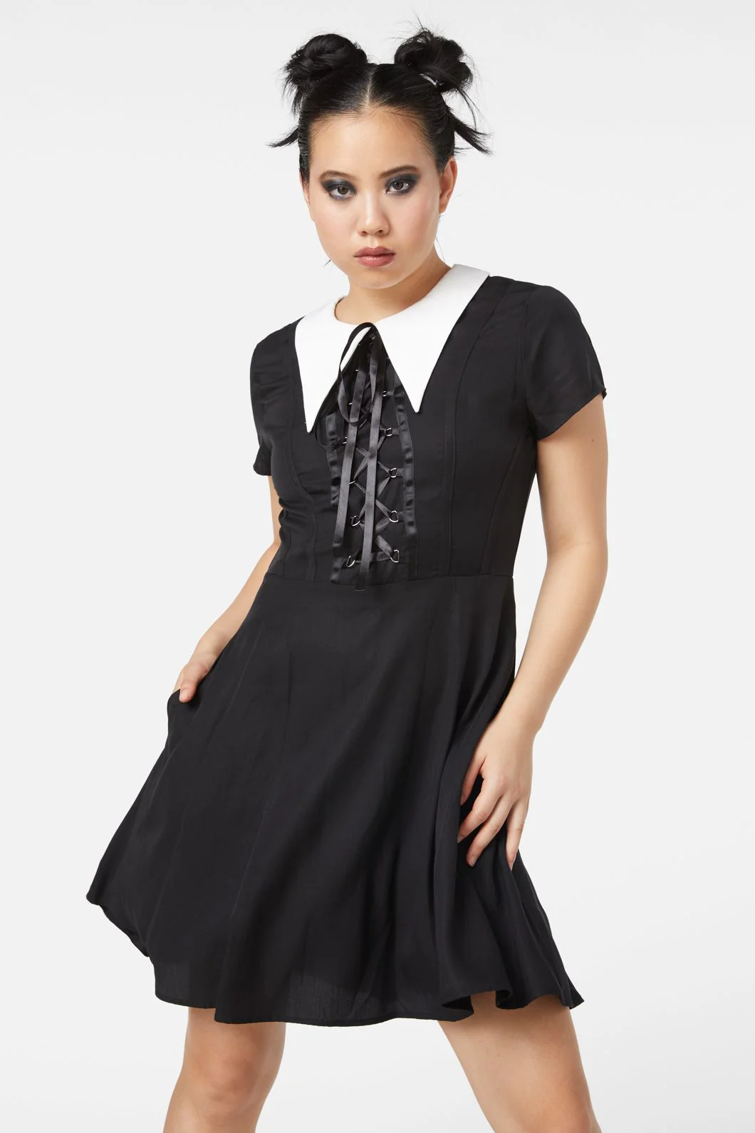 All Tied Up Gothic Dress