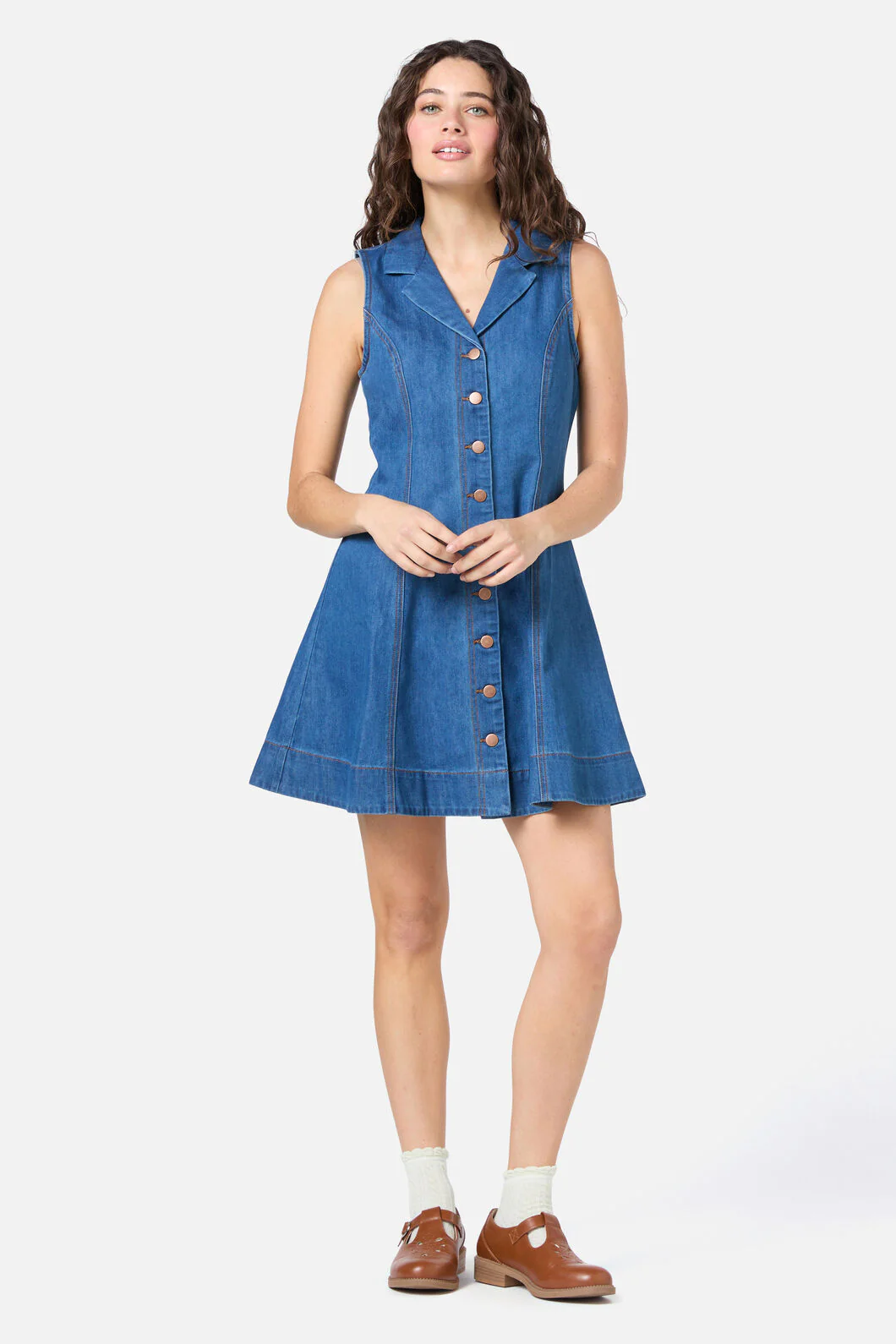 Carrie Denim Pinny