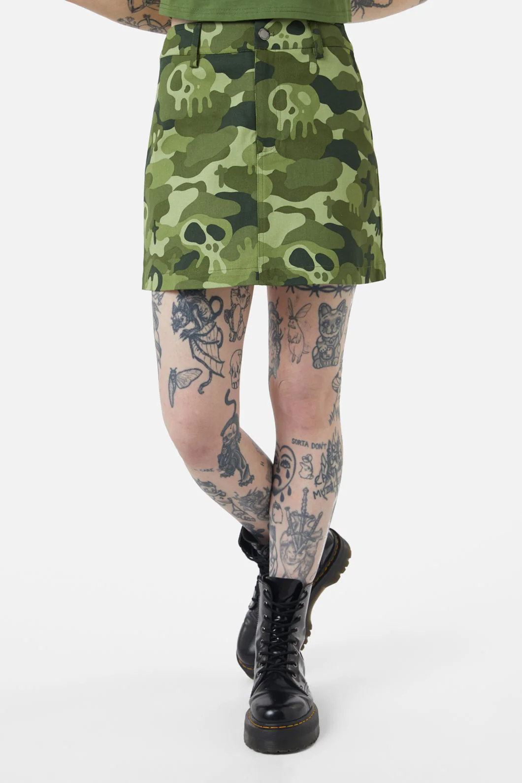 Nook Of The Garden Camo Skirt