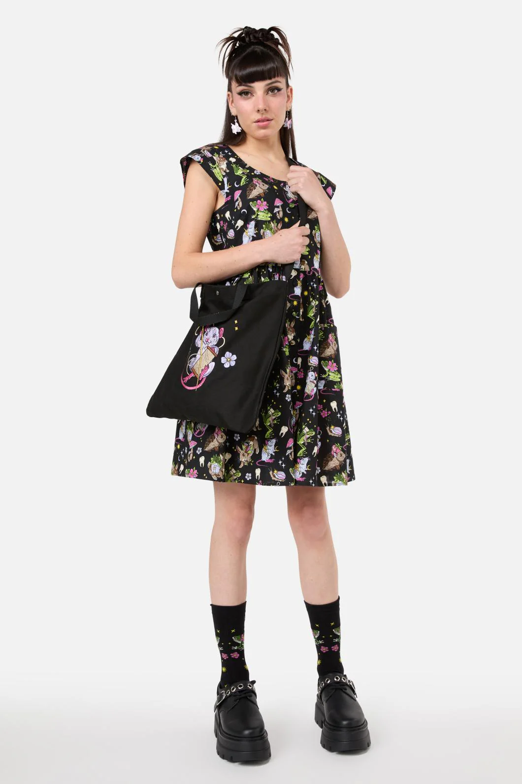 Critters Canvas Tote