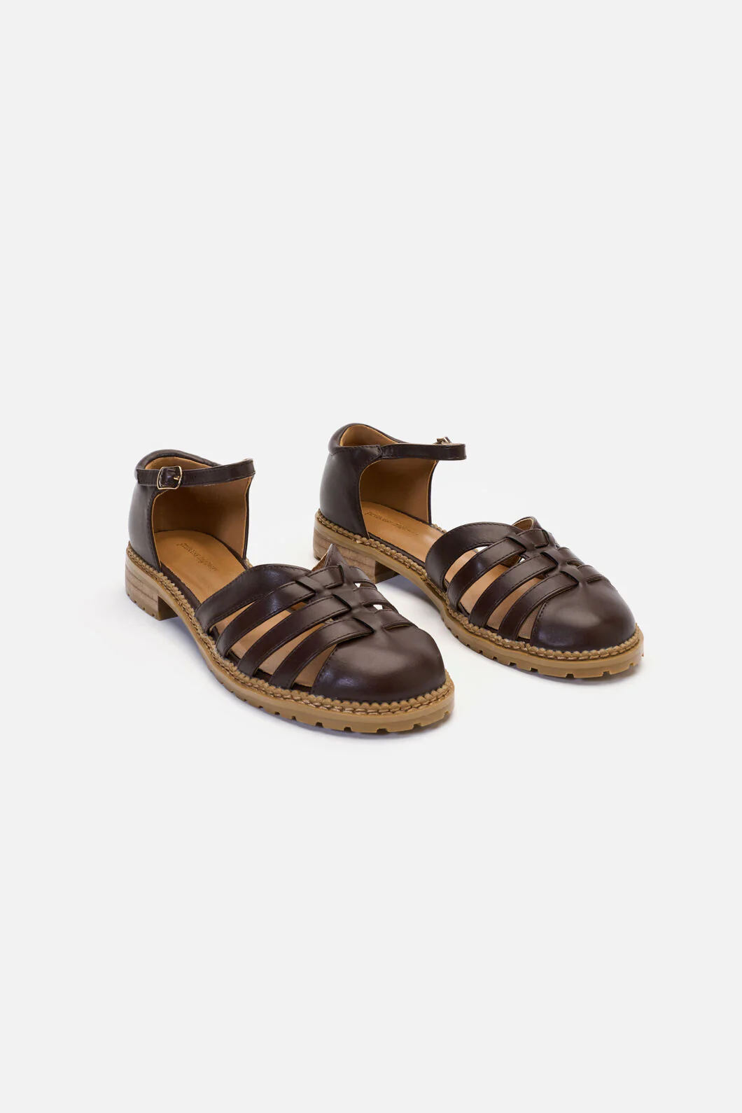 Chocolate Elizabeth Sandal