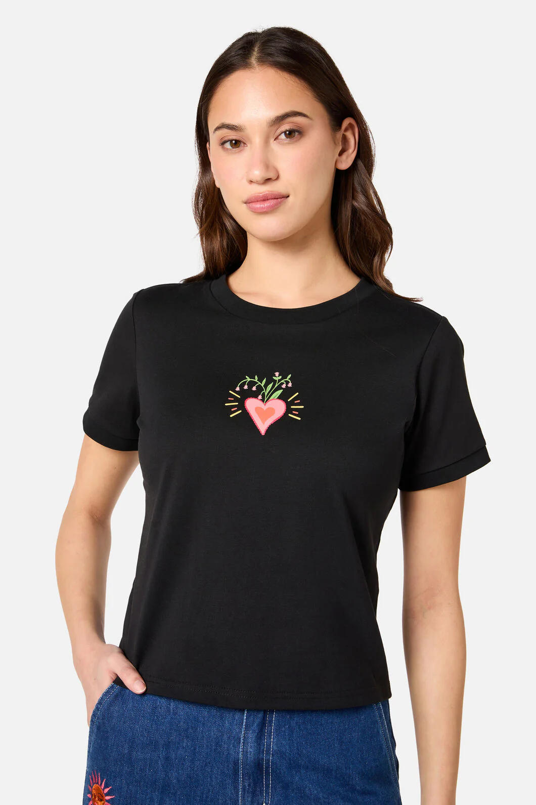 Folk Art Printed Tee