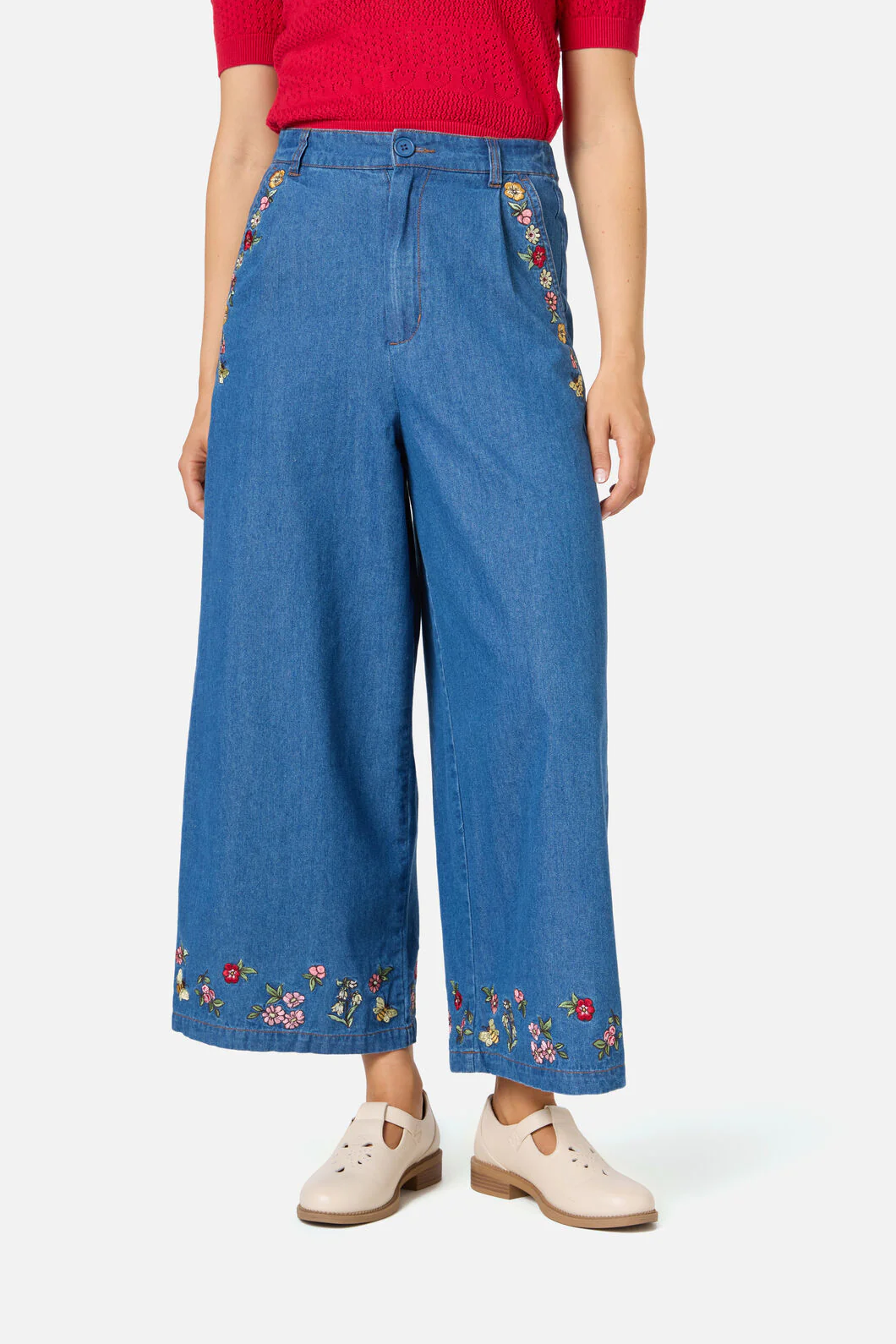 Libby Bee Denim Culotte