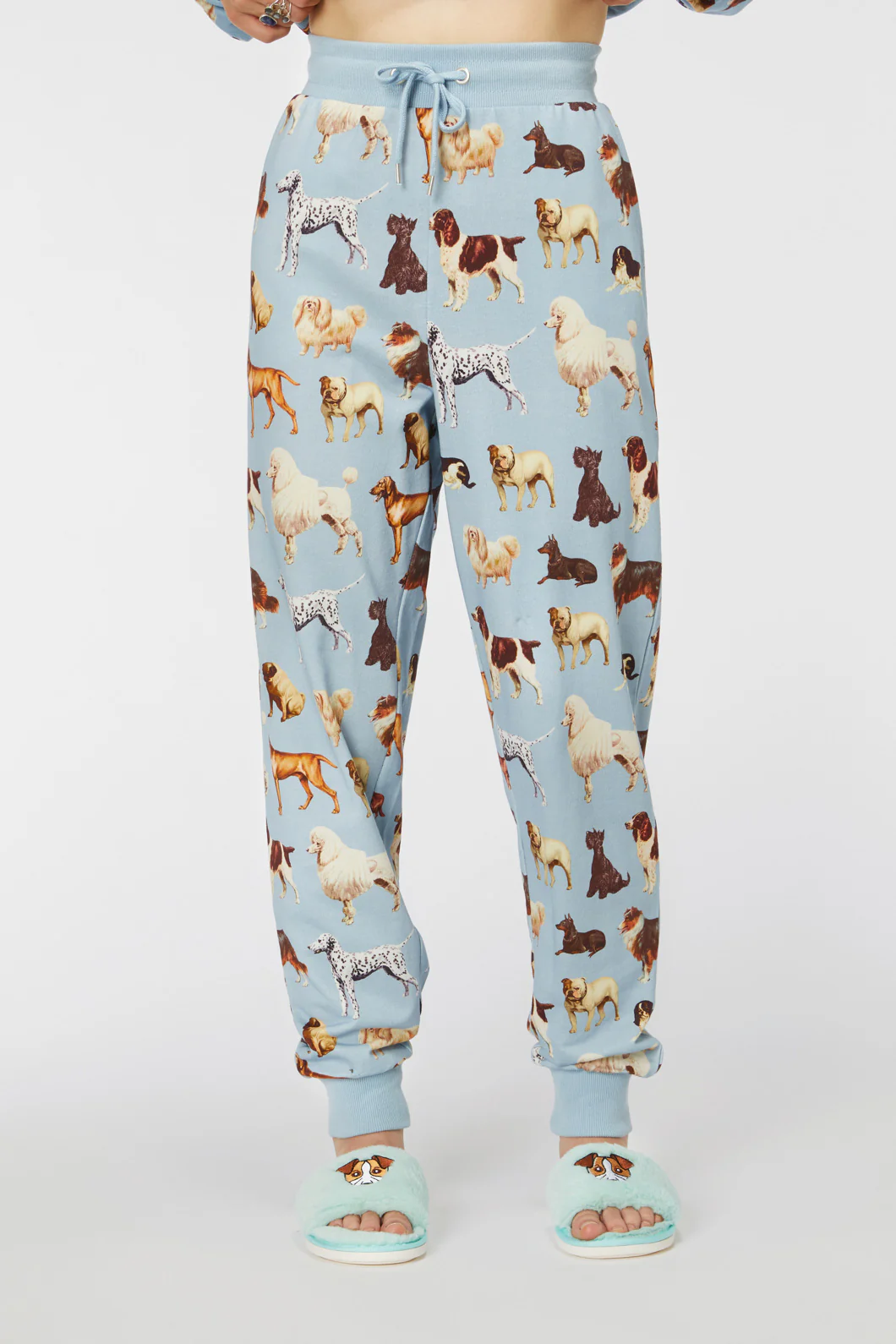 Doggo Print Track Pant