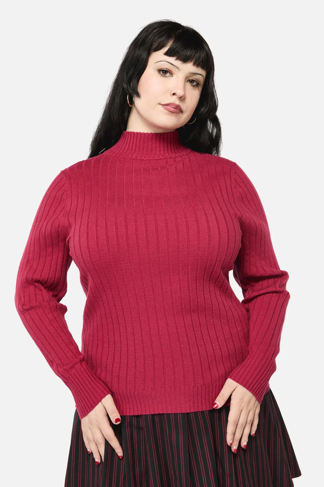 Curve Cub Huddle Knit Top