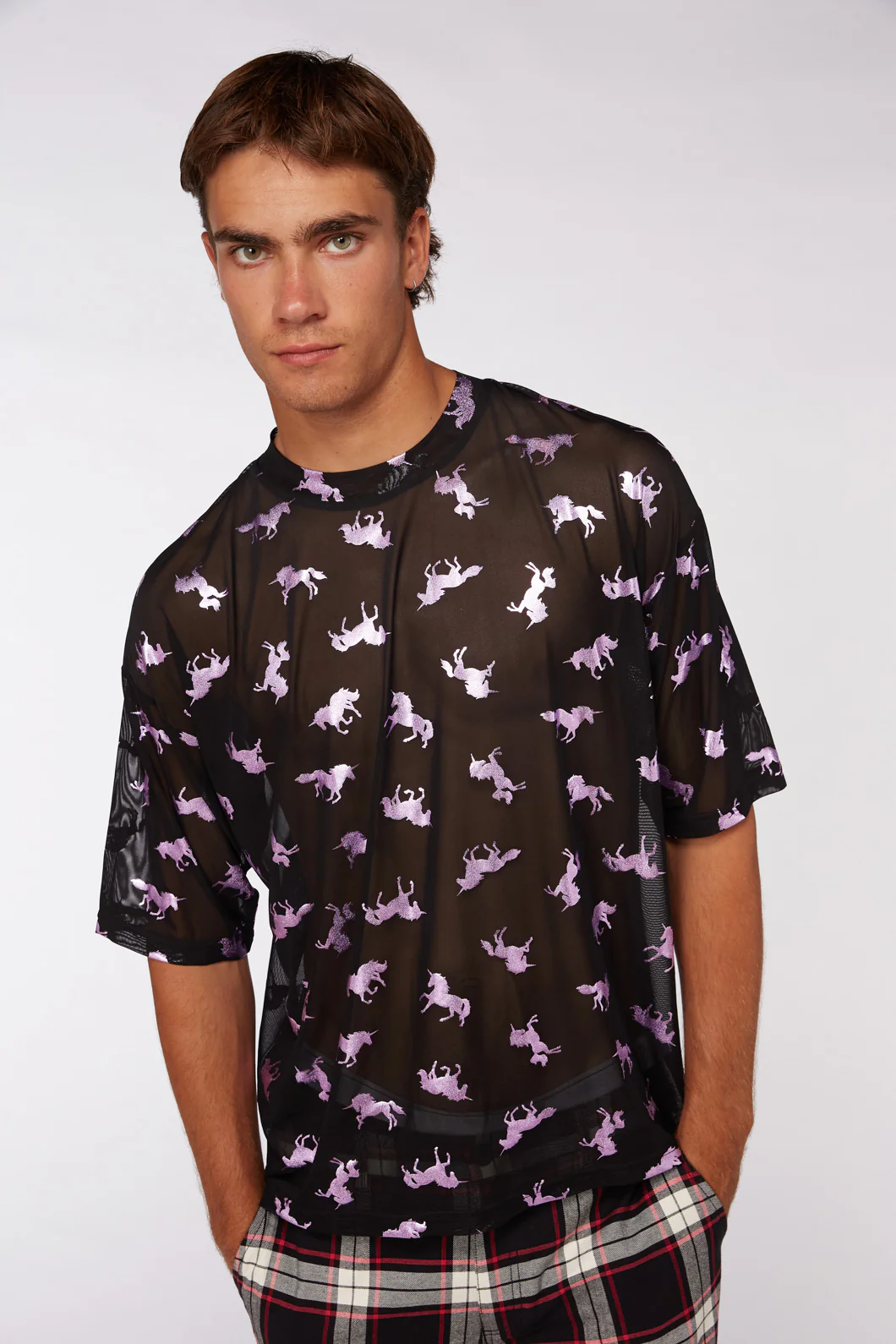 Unicorn Unisex Mesh Top