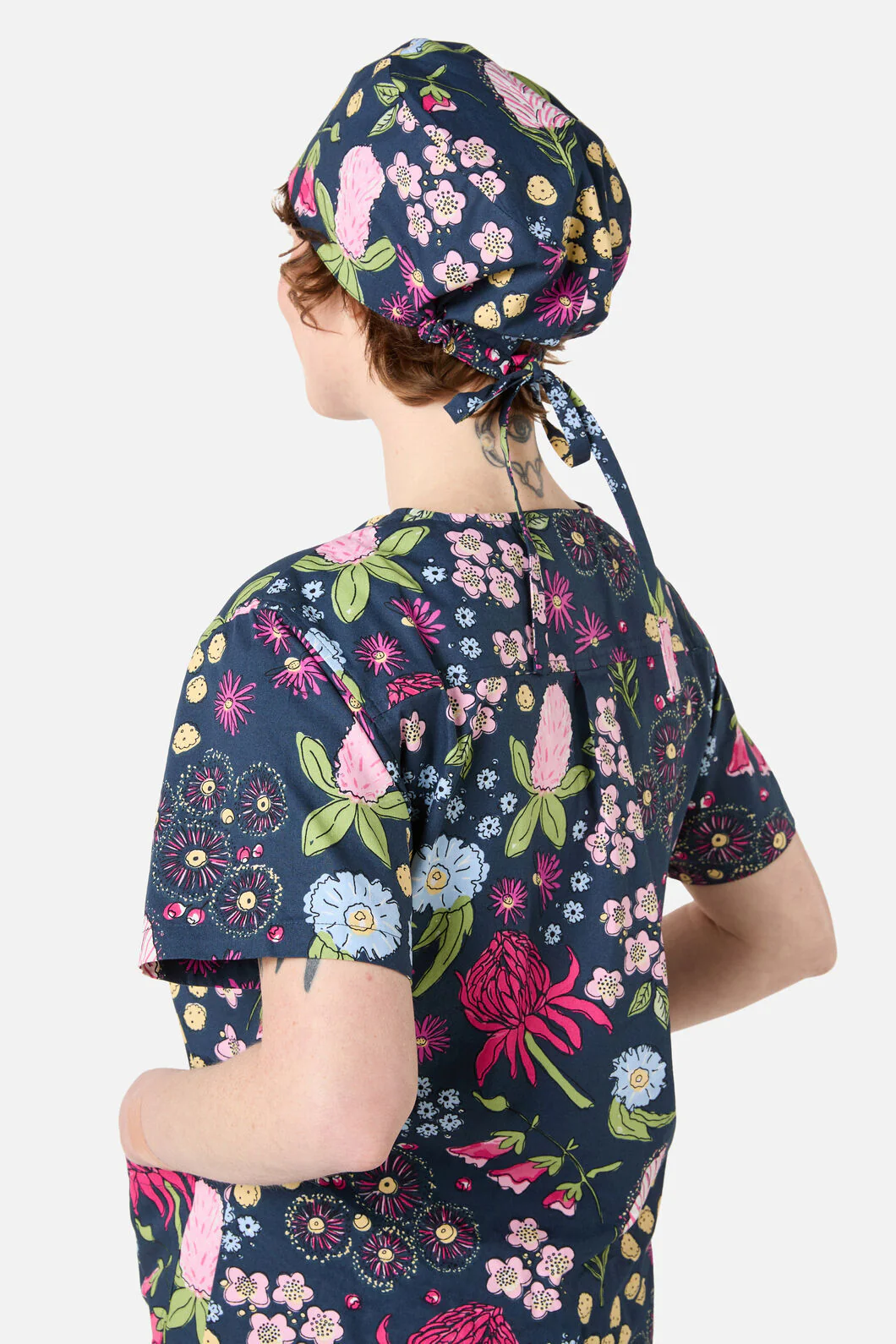 Native Bouquet Scrub Hat
