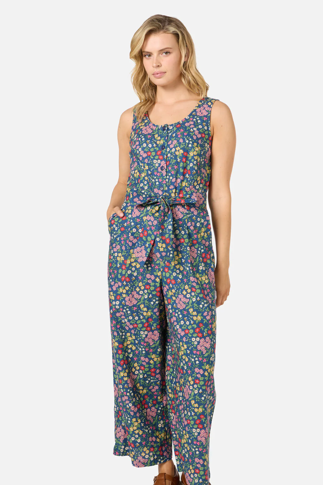 Libby Bee Ditsy Jumpsuit