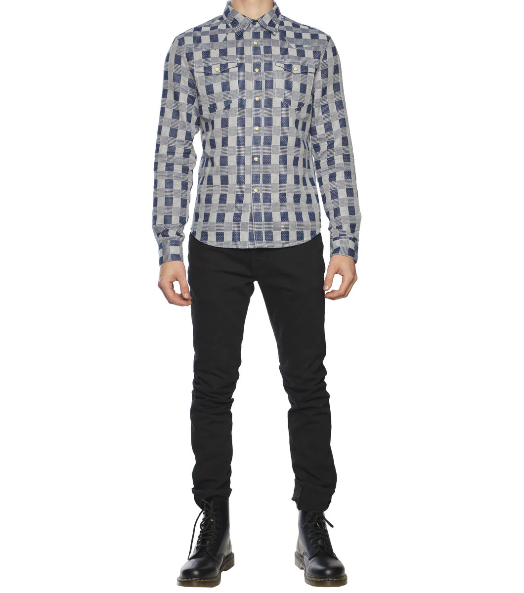 Western L/S With Collar