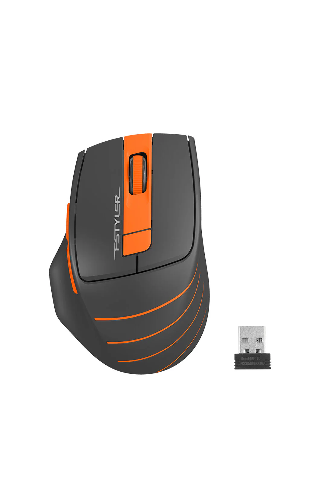 FG30S Silent Nano Receiver Mouse (Orange)