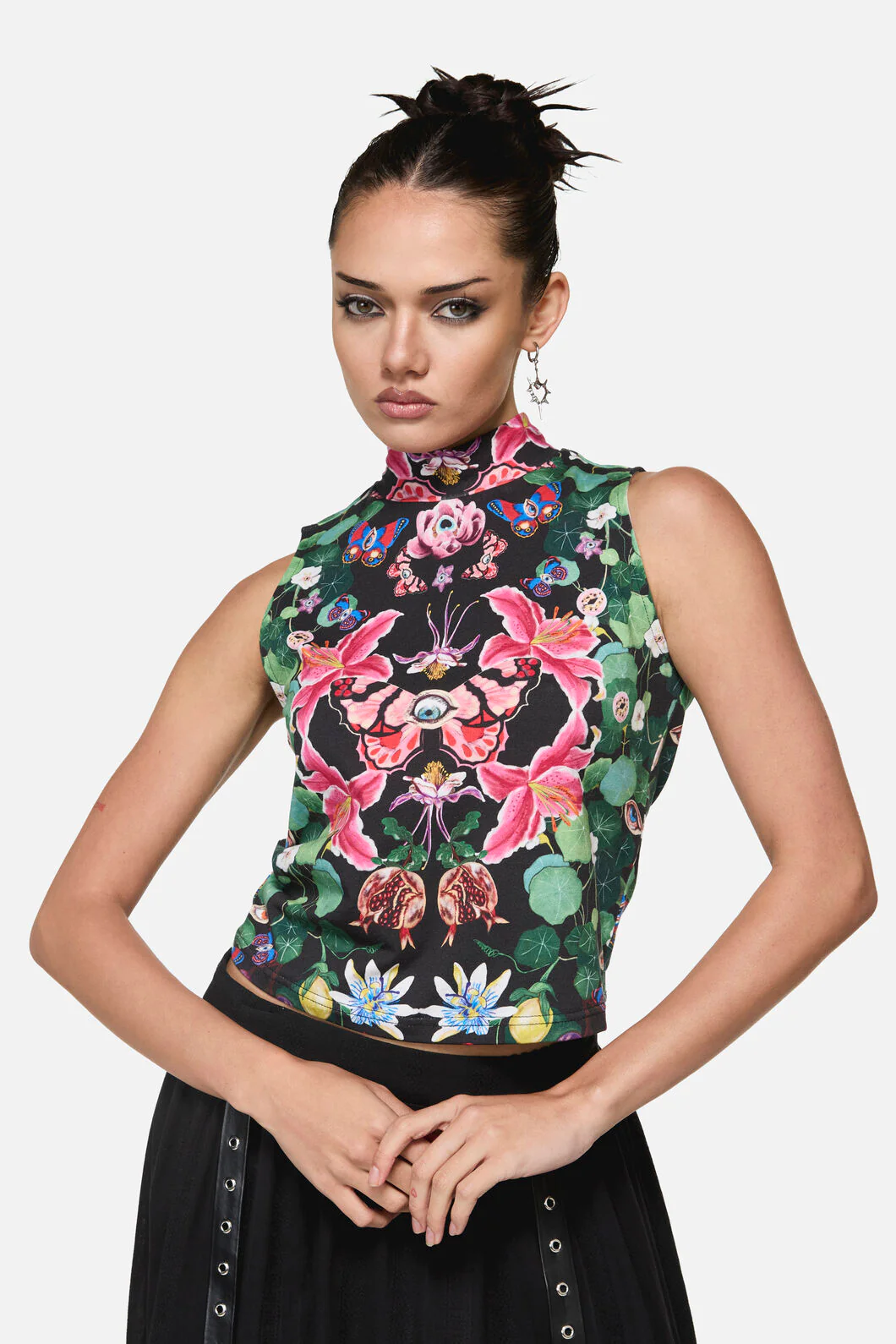 See No Evil Print Tank Top