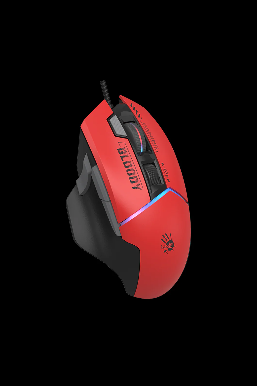 W95 Ultra Ex-Fire 5-Zone Mouse (Sports red)