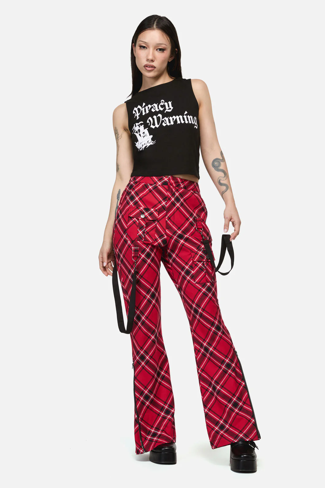 Piracy Punk Tartan Pant
