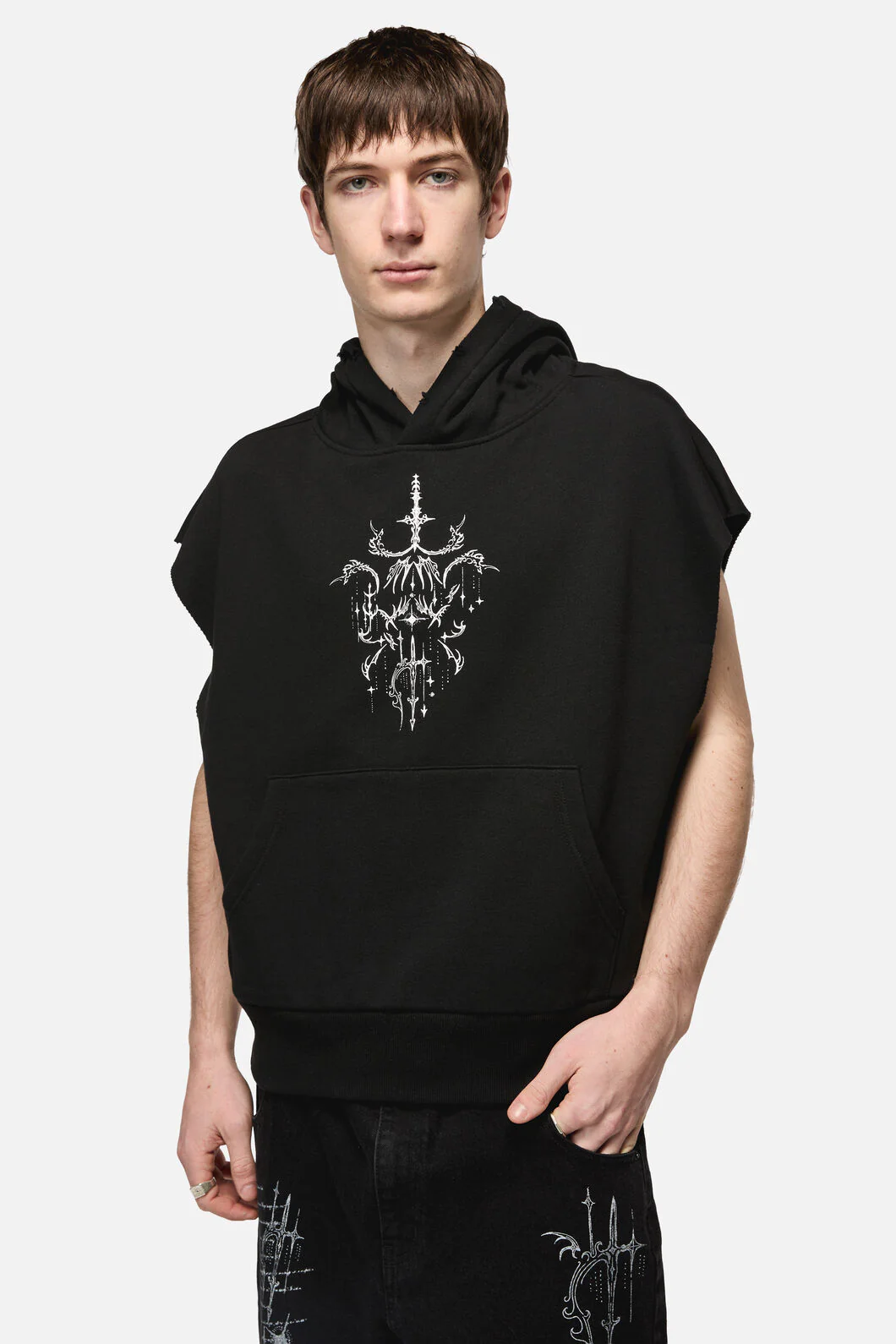 Tech Sleeveless Hoodie