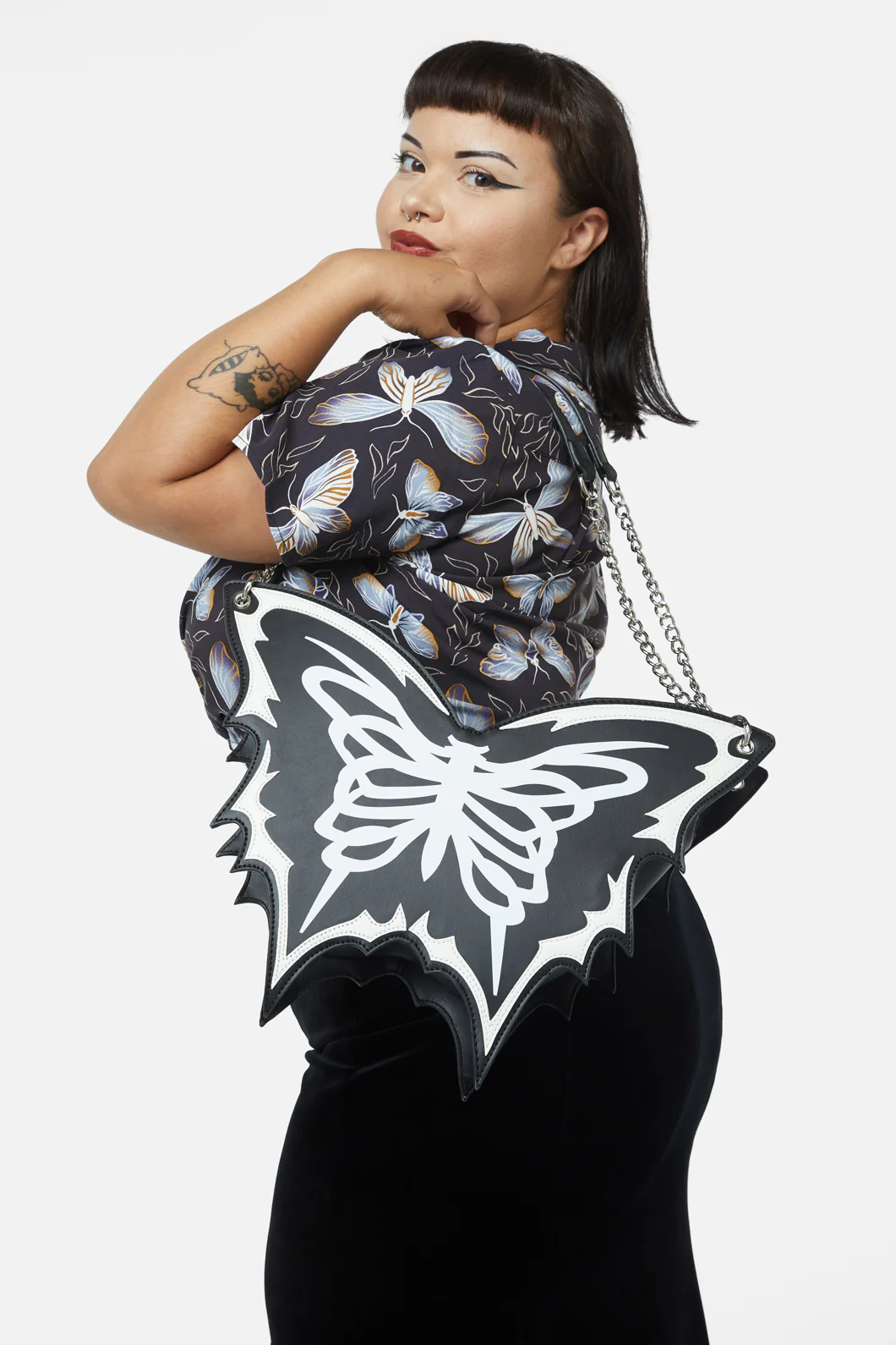 Skeleton Butterfly Bag