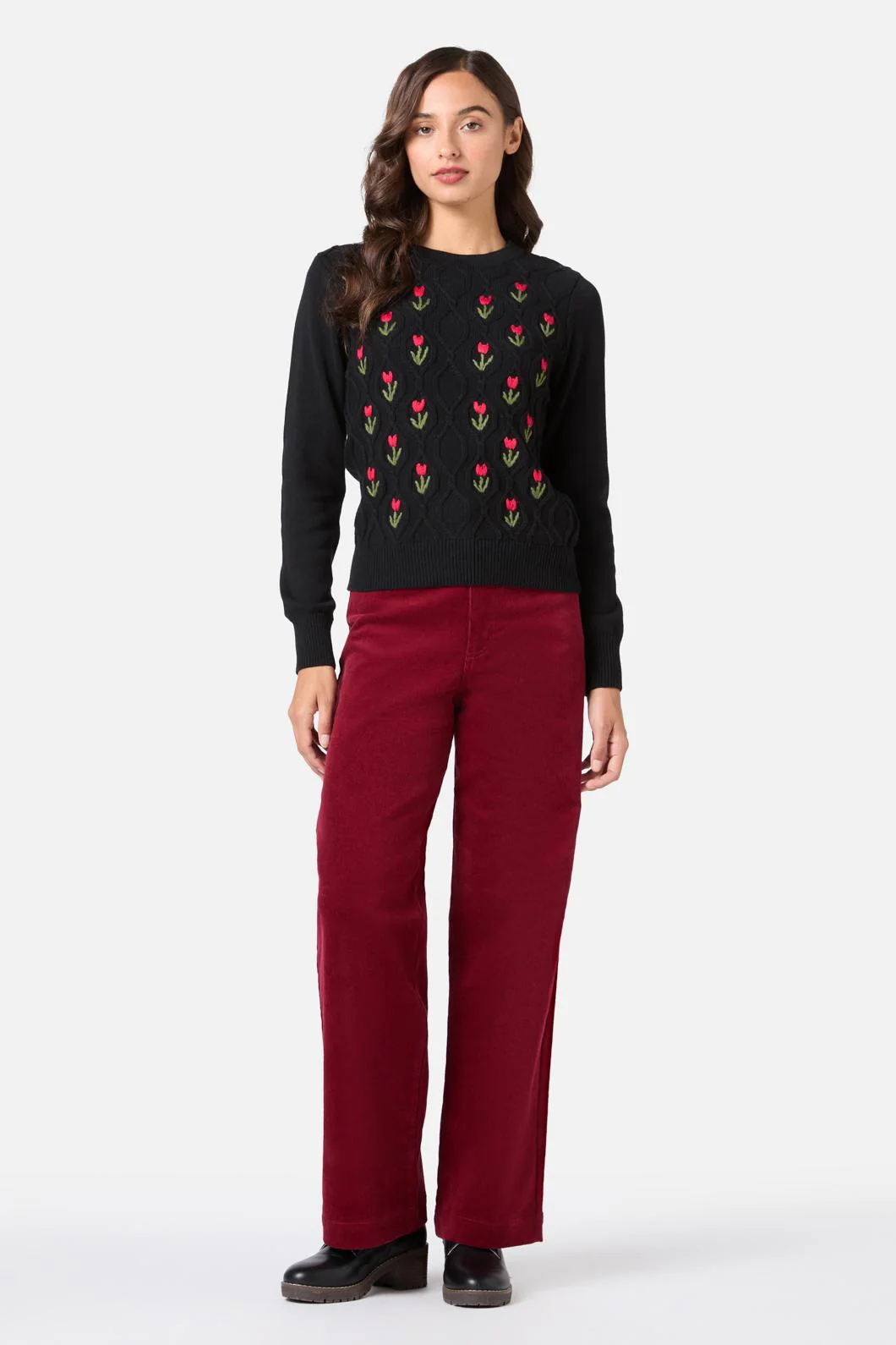 Tulip Embroiderd Jumper