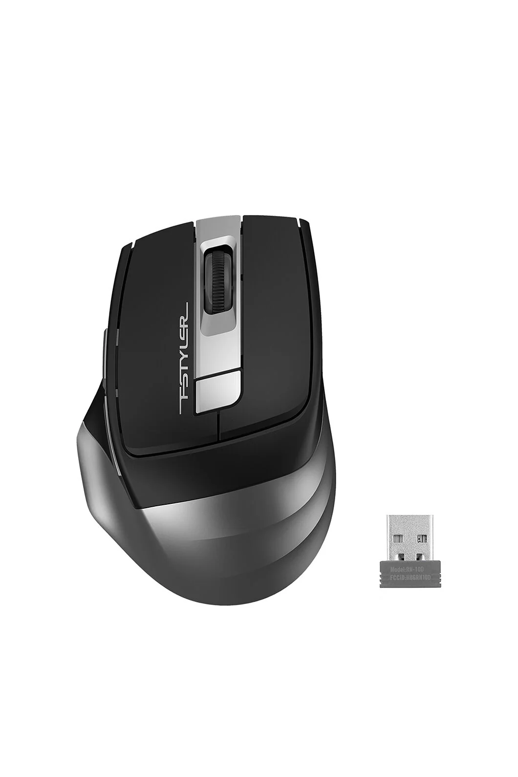 FG35S Silent Nano Receiver Mouse (Grey)