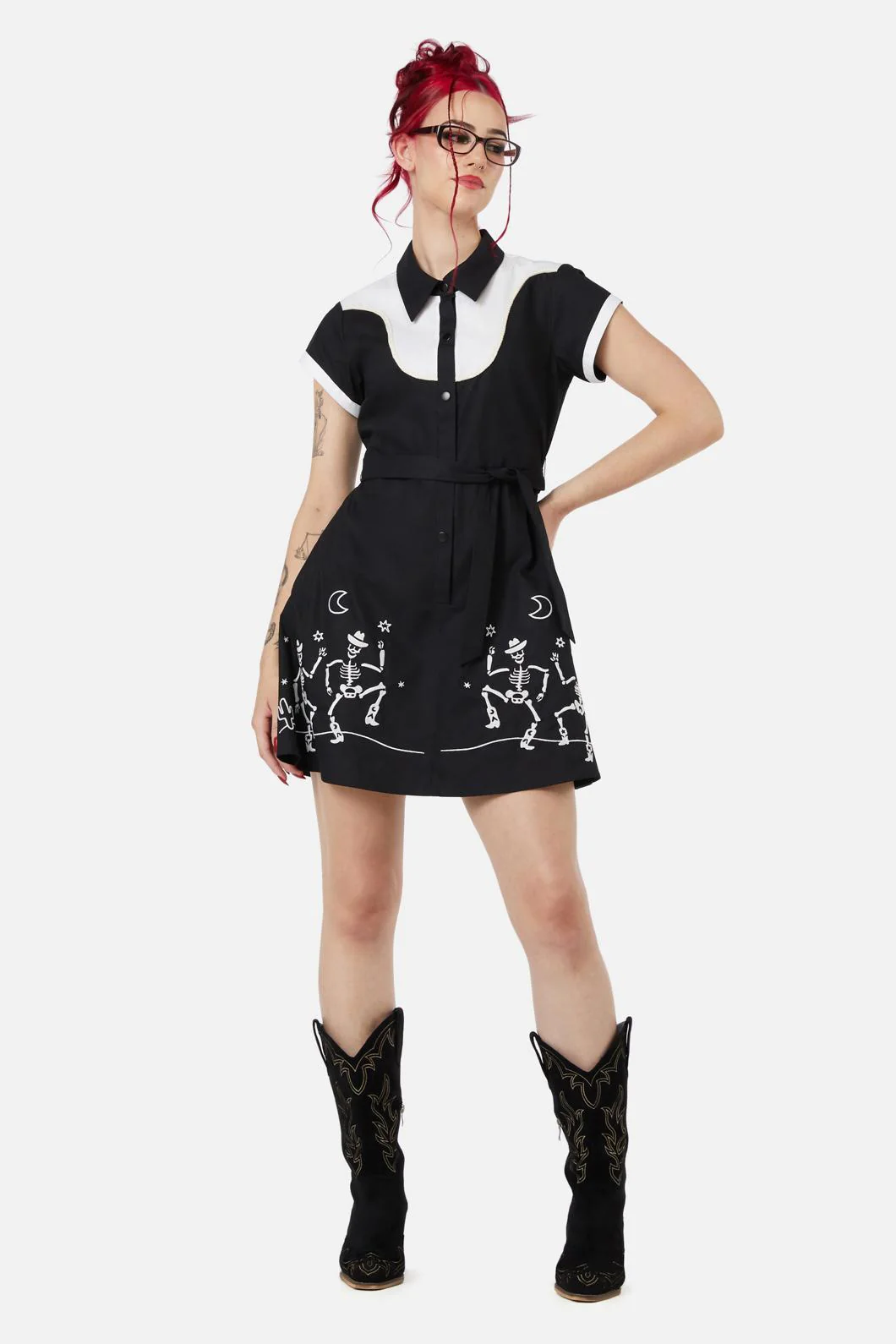 Skelly Skater Dress