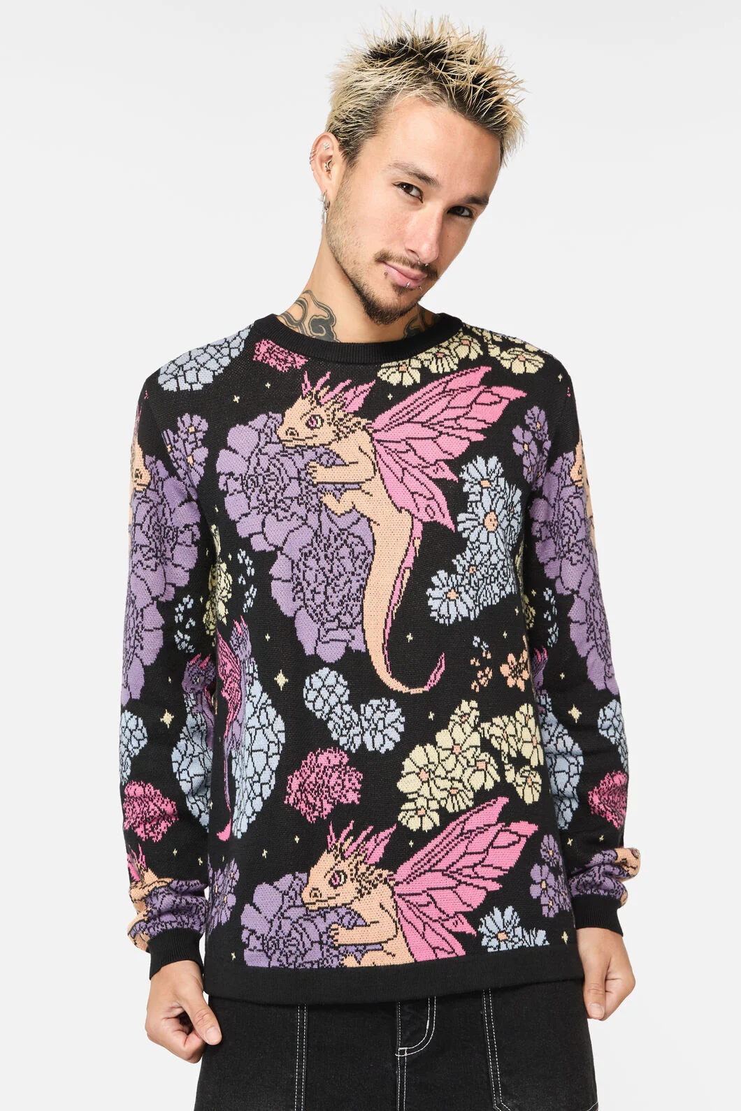 Dragons Grove Print Jumper