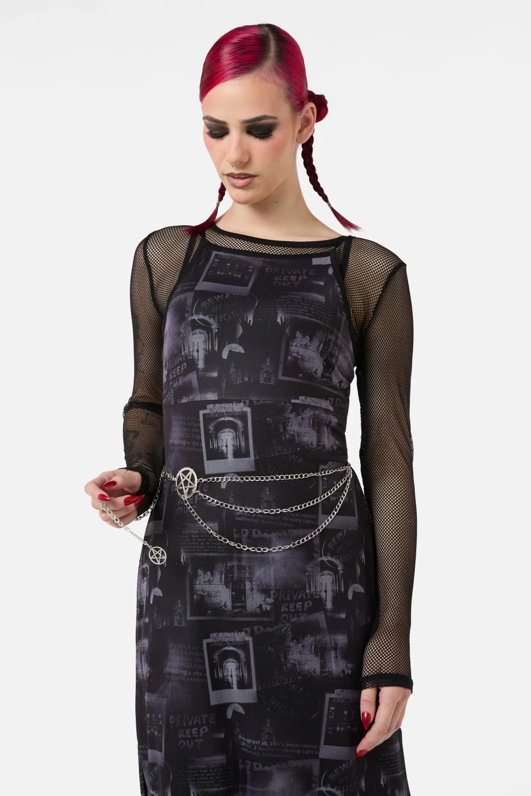 Pentagram Chain Belt