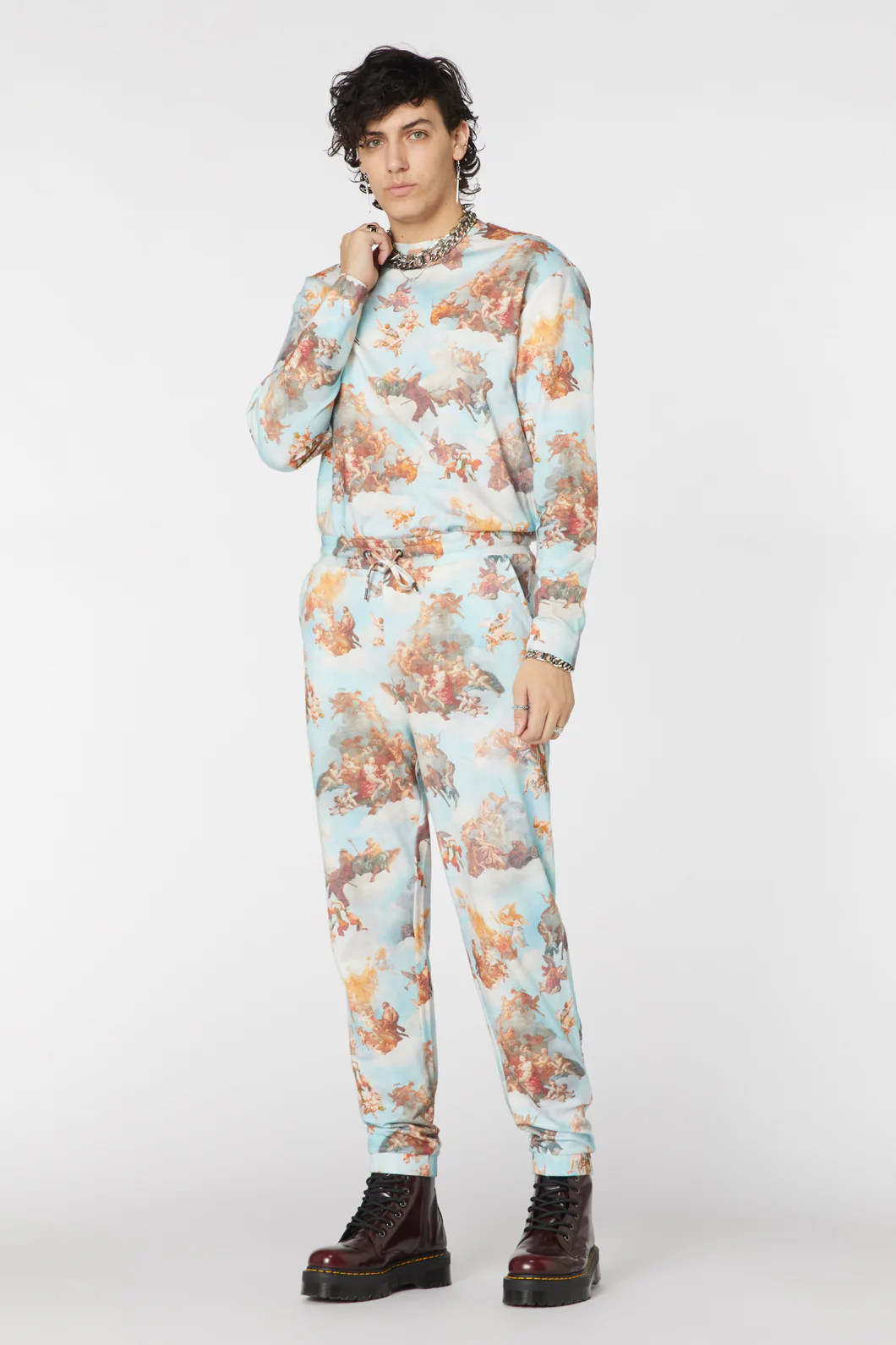 Printed Art Mural Track Pant