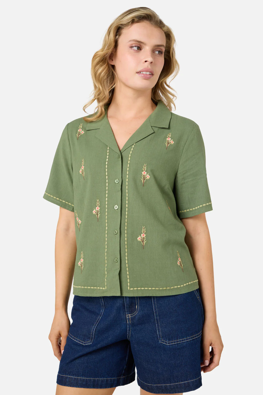 Eva Embroidered Shirt