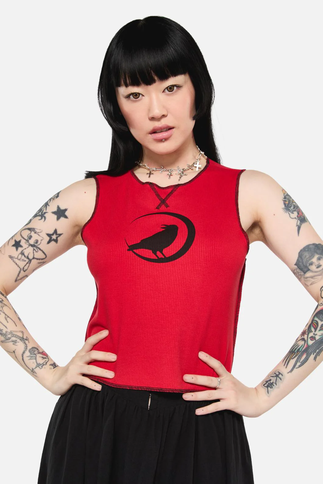 Wahn Ribbed Jersey Tank